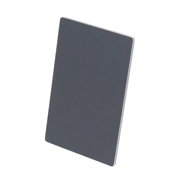 დიბონდი ნაცრისფერი გლუვი 1.50x2.50მ 4მმ || Dibond gray smooth 1.50x2.50m 4mm