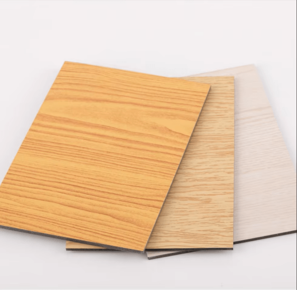 დიბონდი ხის ფერი 1.25x3.20სმ 4მმ || Dibond wood color 1.25x3.20cm 4mm
