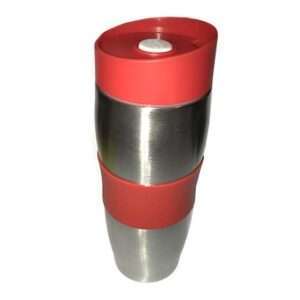 სამგზავრო ჭიქა თერმოსი წითელი || Travel mug thermos red